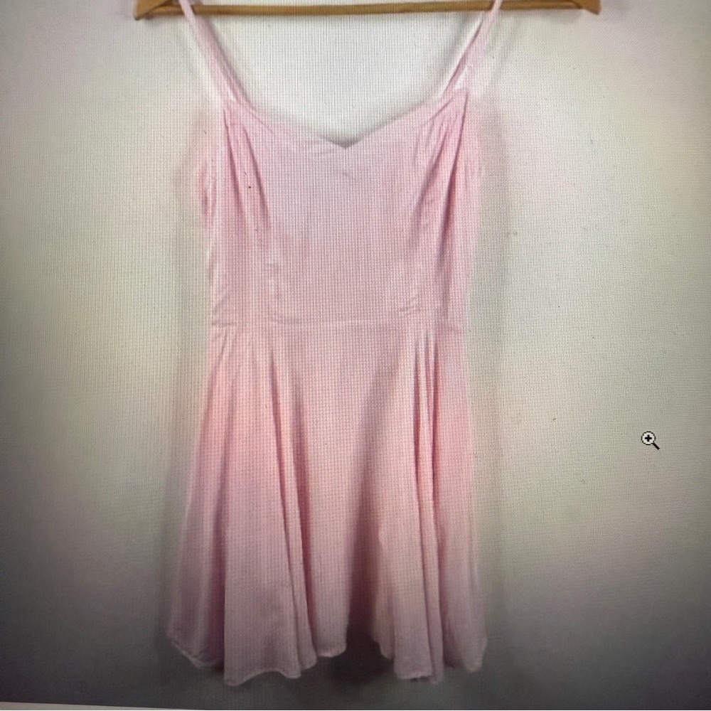 Aritzia Talula Lipinski Pink Spaghetti Strap Fit and Flare Dress - Size 0